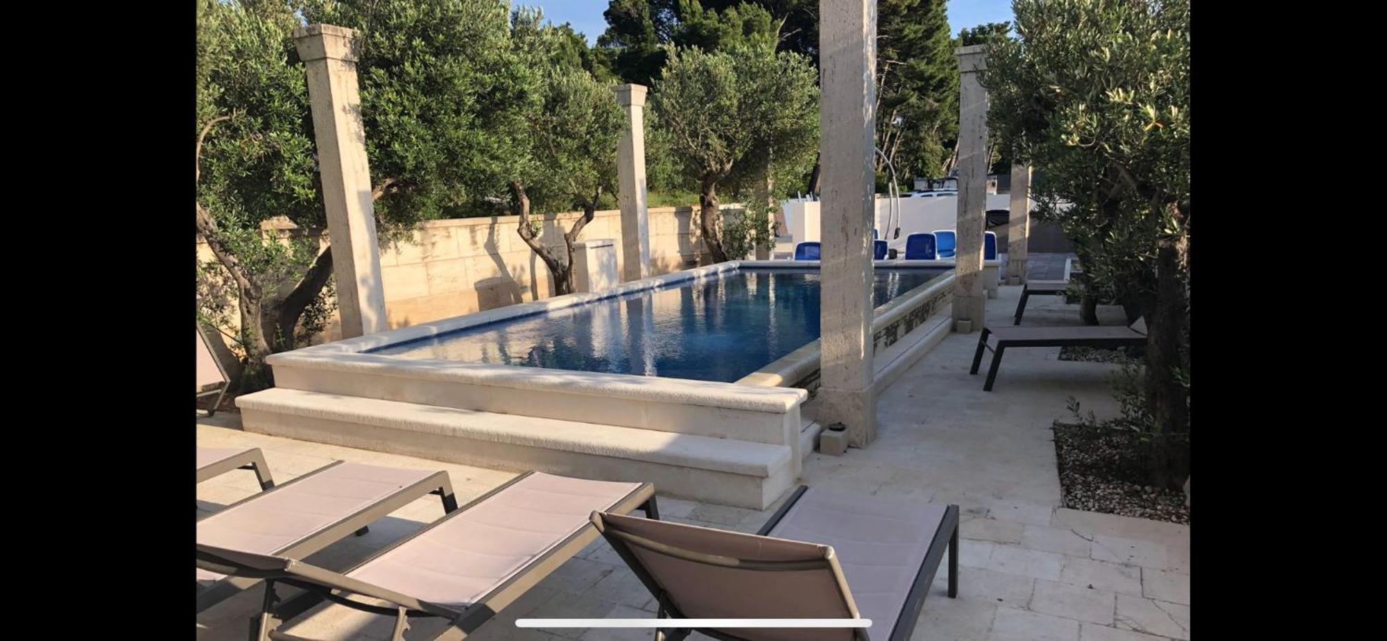 Villa Luce Mit Pool 马卡尔斯卡 外观 照片